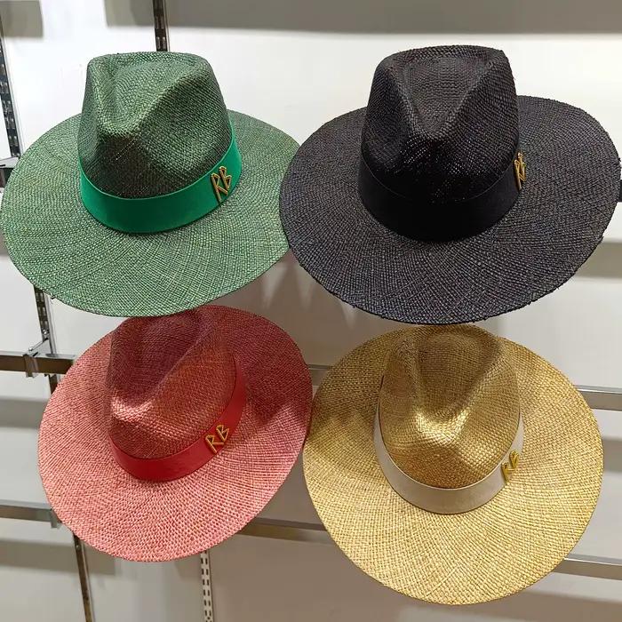 Chapeau de paille d'été 2025