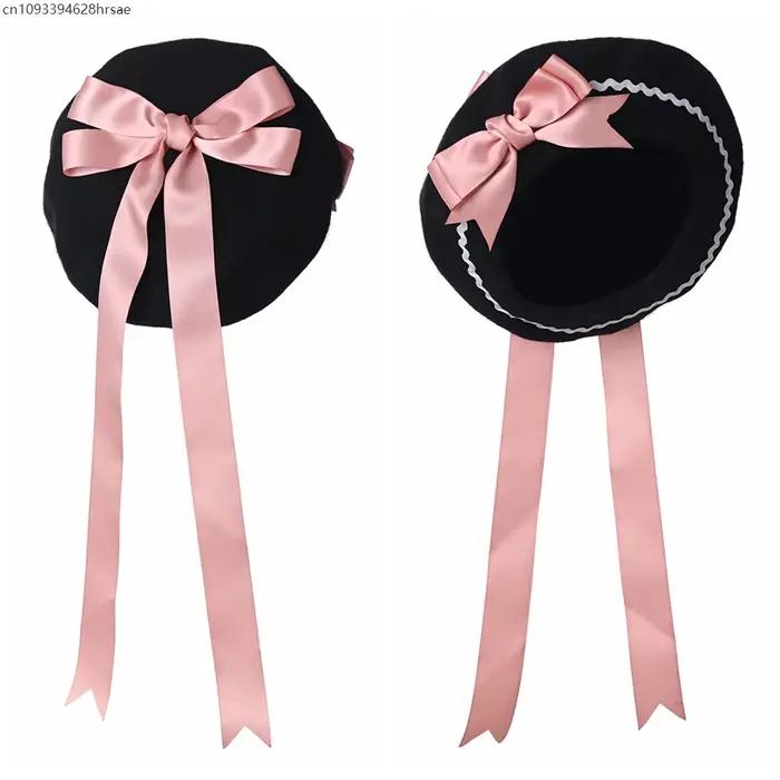 Béret Lolita mignon pour femmes et filles