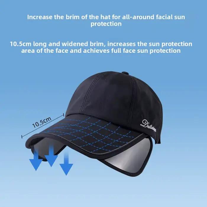 Chapeau de soleil d'été pour femme visière large polyester protection solaire activité plein air occasions spéciales