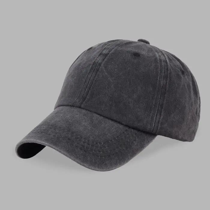 Casquette de baseball personnalisée en denim unisexe pour femmes et hommes styles sportifs occassions spéciales et décontractées