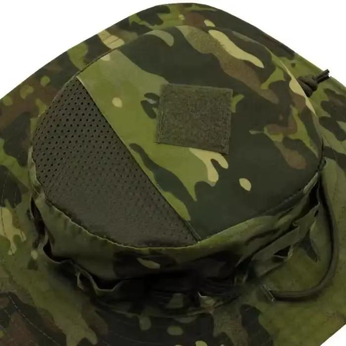 Casquette Bonnie Multicam Polyester Protection UV Randonnée Pêche Plein Air Occasions Spéciales