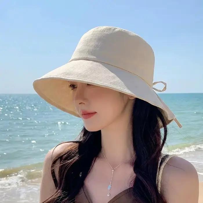 Chapeau d'été confortable à large bord pour femme