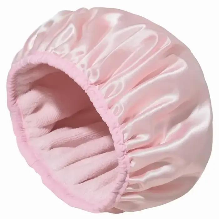 Bonnet de douche en éponge pour tous les cheveux