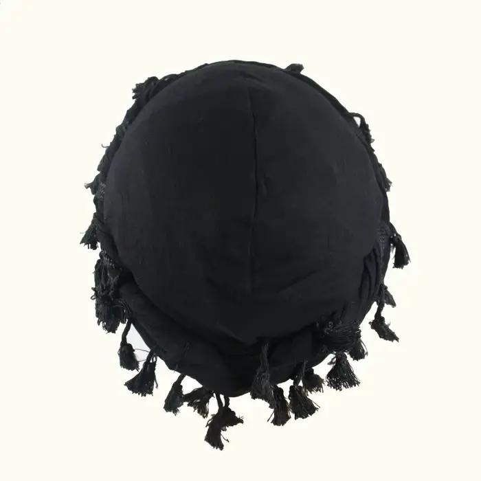 Hommes tresse chapeau Turban Durag vague casquette Halo doublé