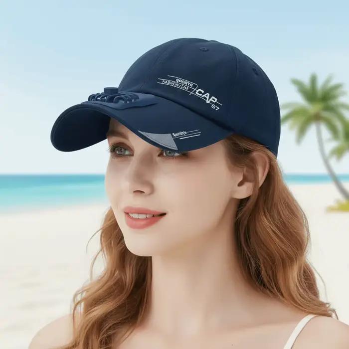 Casquette de baseball portable avec ventilateur