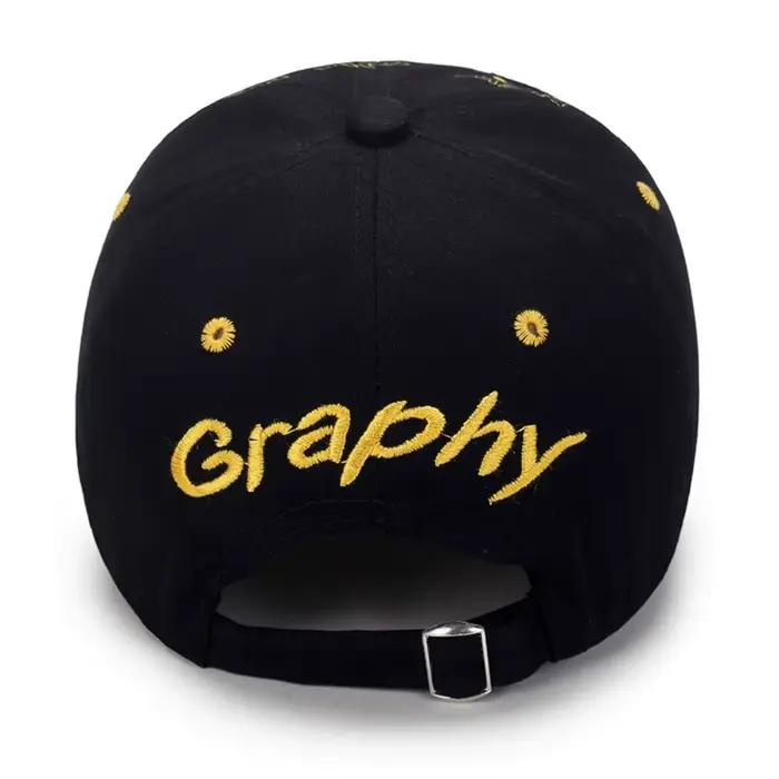 Casquettes de baseball polyvalentes à broderie BAT effet déchiré