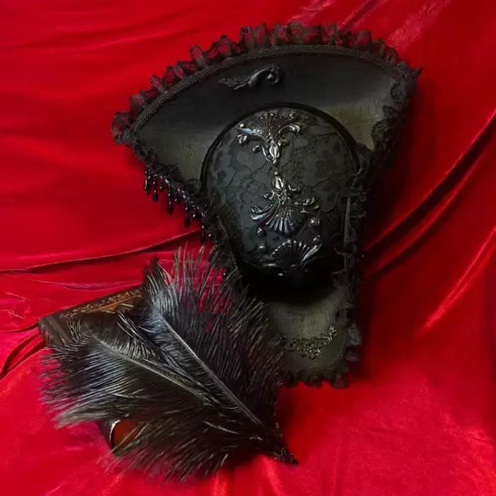 Chapeau de Pirate rétro comtesse