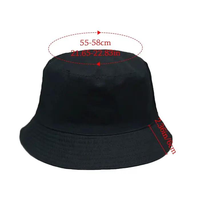 Chapeau Bob Double Face Printemps-Été à Large Bord