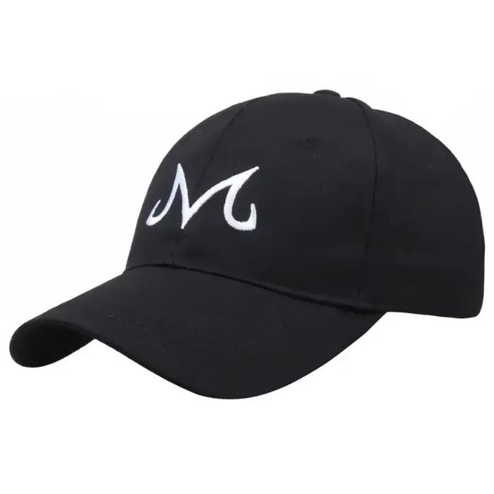 Hip Hop lettre M Logo chapeaux Majin Buu mode casquette de Baseball Anime Cosplay végéta parasol brodé réglable chapeau en plein air