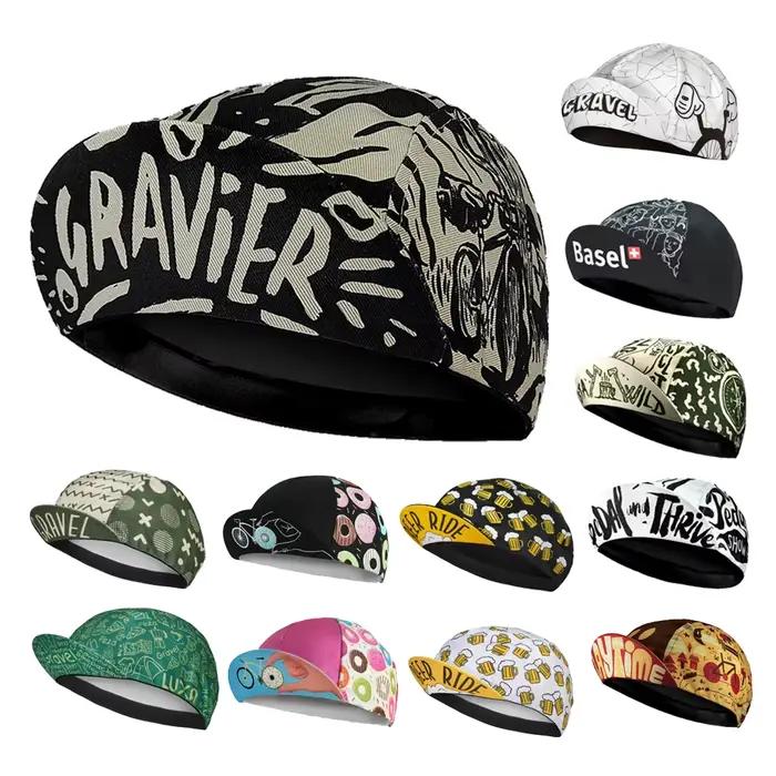 Chapeau de Cyclisme Gravier Drôle Casquette Pare-Soleil Polyestère Hommes et Femmes Occasions Spéciales Sorties Vélo