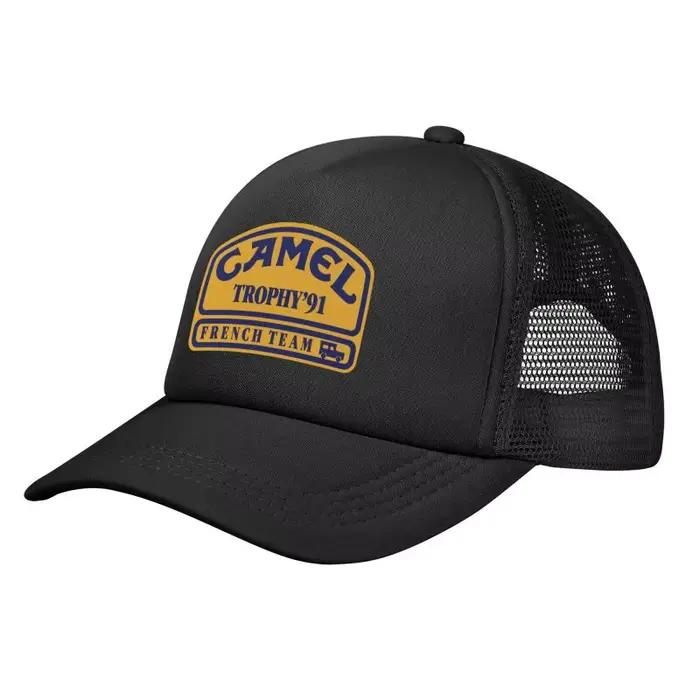 Casquette de baseball en maille imprimée Camel Trophy 91 pour hommes et femmes