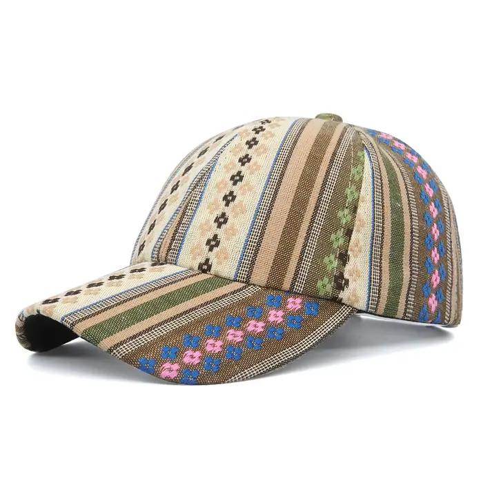 Casquettes de baseball bohème pour hommes et femmes