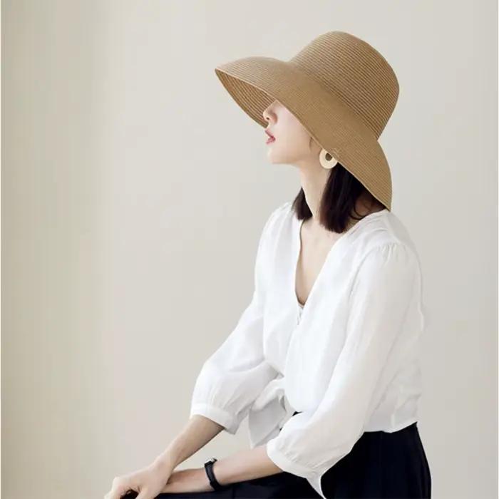 Chapeau de soleil confortable à porter pour femme