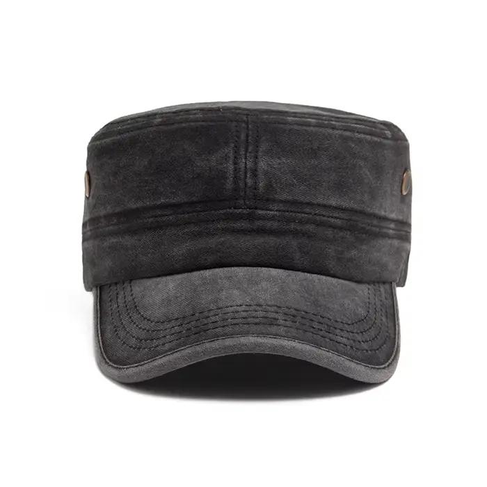 Casquette de Baseball en Coton Délavé pour Homme