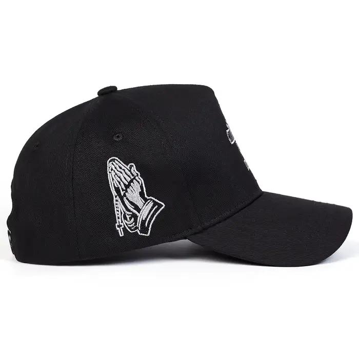 Casquettes de baseball unisexes DIOS POR DELANTE avec broderie en croix