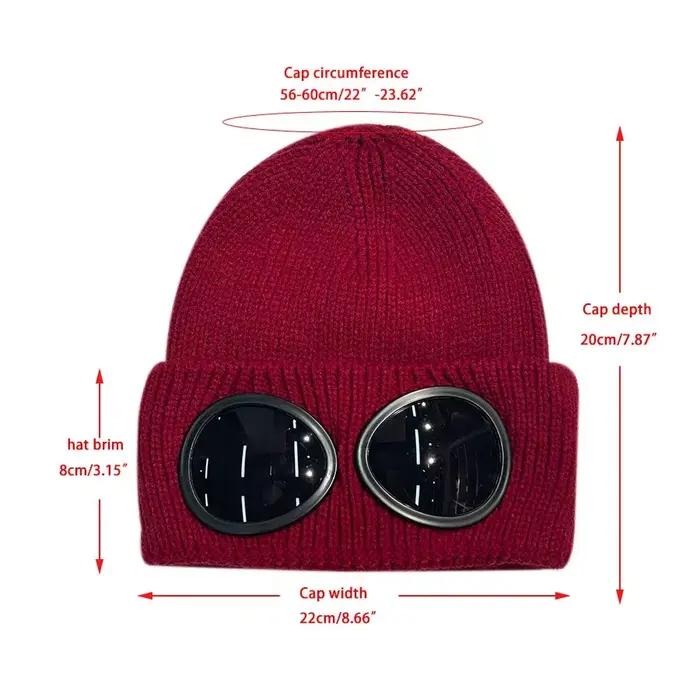 Bonnet chaud d'hiver pour femmes et hommes