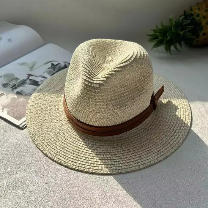 Chapeau de paille Panaman à grande tête de 60CM