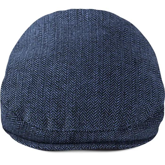 Bonnet Bébé Garçon Enfant Hiver Herringbone Casquette Plate Bambin Vintage Les chauffeurs Épaisse Chaud Chapeau Des Gamins Doux Avec Doublure Accessoires