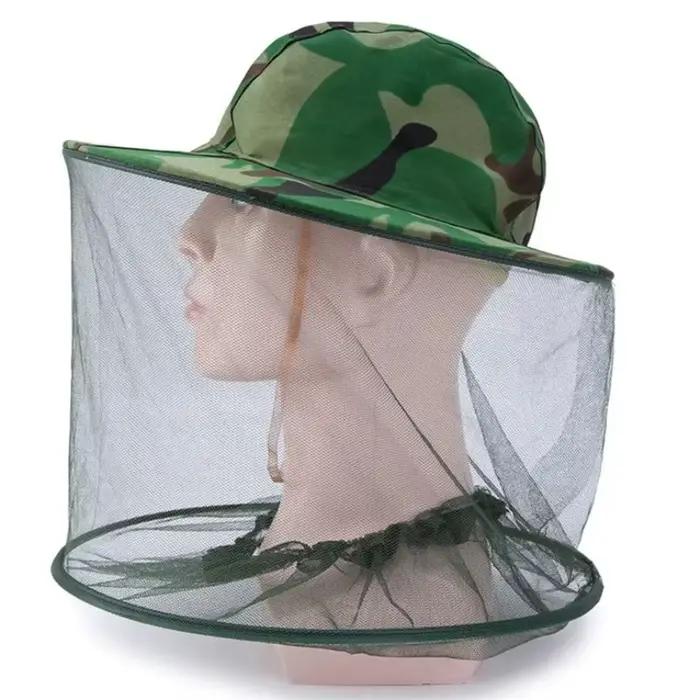 CamSolomon-Chapeau de pêche en maille