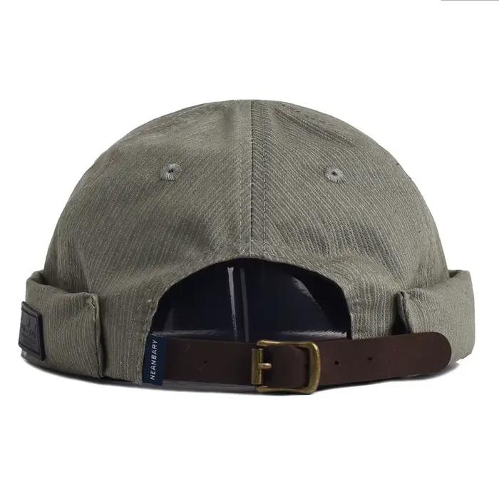 Hommes femmes dôme Melon Skullies bonnet mode Vintage sans bride propriétaire chapeau Streetwear Hip Hop Docker casquettes unisexe Skullcaps