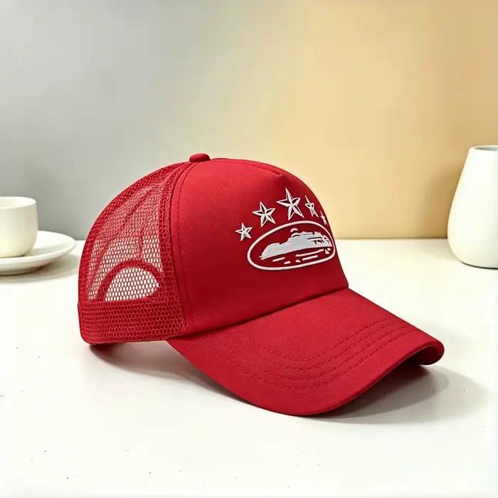 Nouvelle casquette de baseball tendance européenne et américaine avec imprimé unique de bateau de croisière