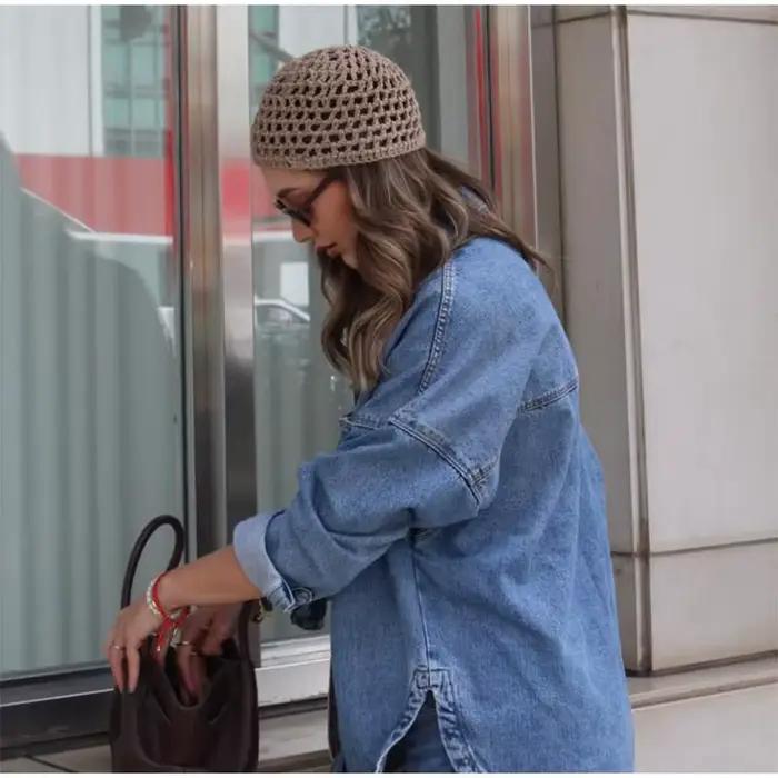 Chapeau en coton respirant pour femmes