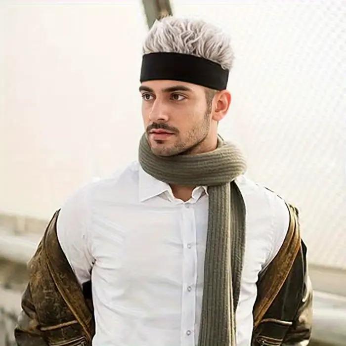 Bonnet hip-hop en faux cheveux pour hommes
