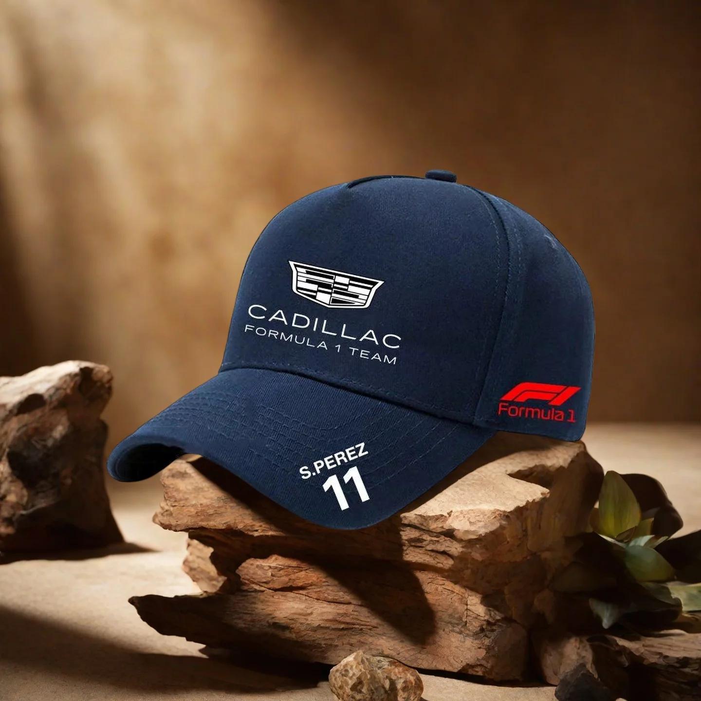 Casquette de baseball Cadillac F1 Team Formula Racing, casquette de supporter, casquette de sport d'