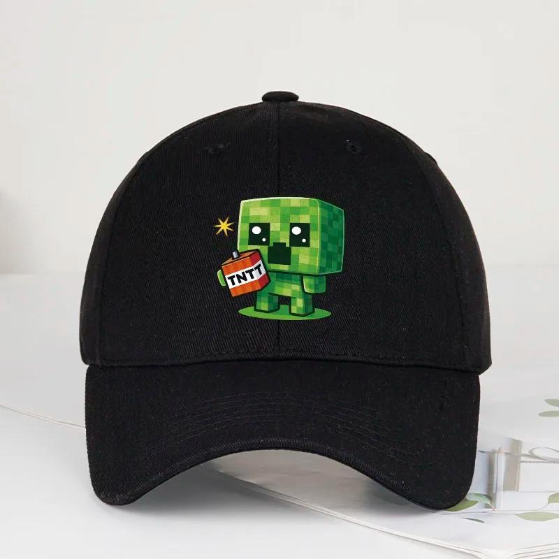 Casquette de baseball à motif Creeper | Casquette Hip-Hop unisexe, légère et ajustée, idéale pour