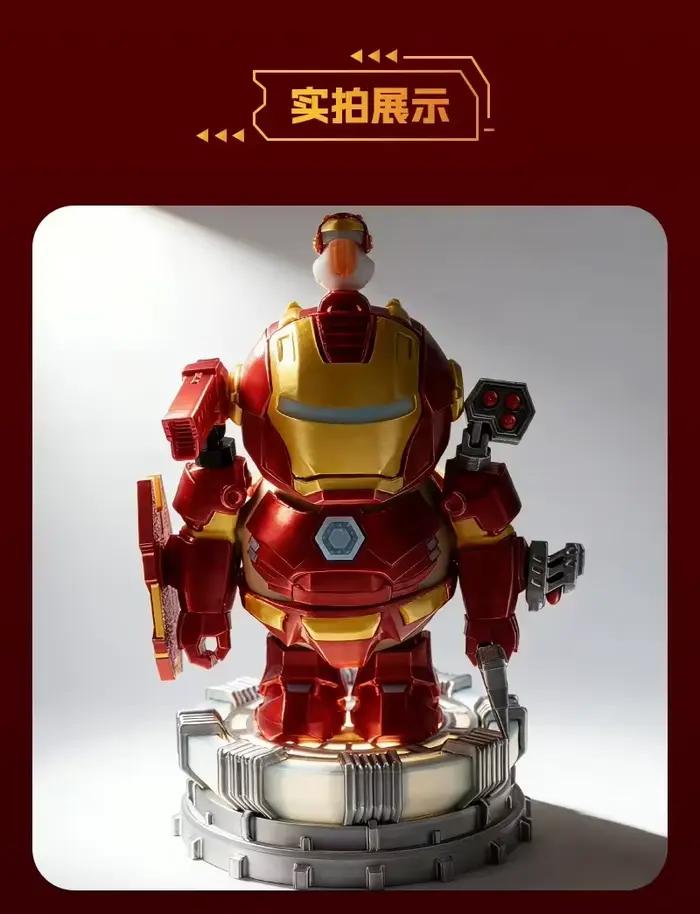 Nouvelle figurine de collection 3D imprimée à la main, modèle de jouet décoratif, Iron Man Capybara