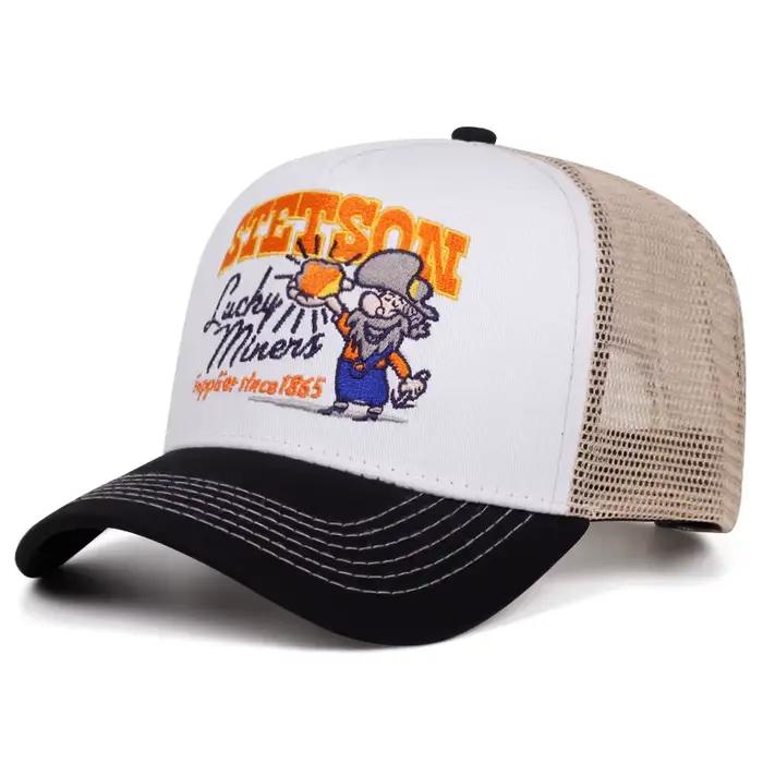 2025 Creative New Truck Hat STETSON Nuggets Net Hat Sports de plein air Skateboard Hat Vêtements de loisirs quotidiens