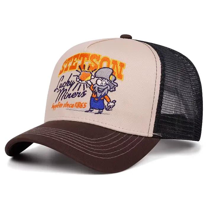 2025 Creative New Truck Hat STETSON Nuggets Net Hat Sports de plein air Skateboard Hat Vêtements de loisirs quotidiens