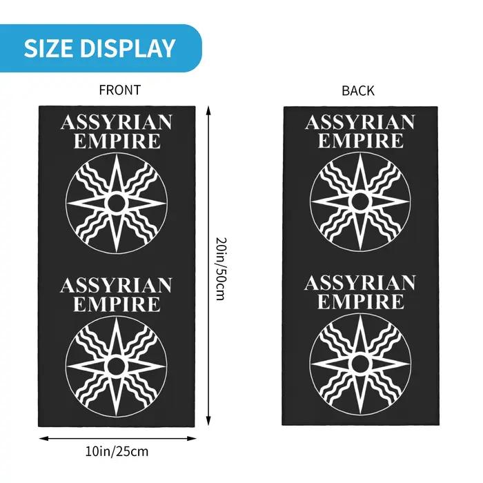 Bandana multifonction CHAMPRINT symbole empire assyrien shamath dieu soleil homme polyester tricoté occassions extérieures aventures activités sportives culturelles