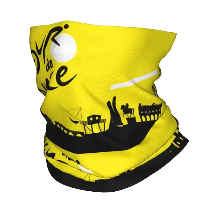Cache-cou tubulaire personnalisé France TDF Tour Hiver pour Hommes et Femmes