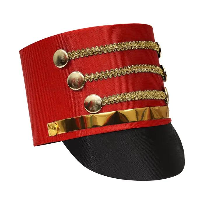 Casquette de soldat Royal militaire, chapeaux de maître principal de tambour, chapeau de groupe de m