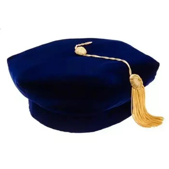 Chapeau de cérémonie de remise des diplômes, casquette octogonale ou hexagonale, DocEffecHat pour les étudiants du American imprimés