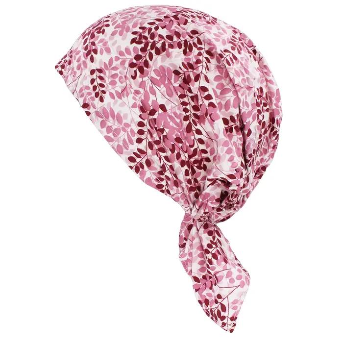 Turban floral en coton pour femmes, confortable et élégant pour perte de cheveux, occasions décontractées printemps automne