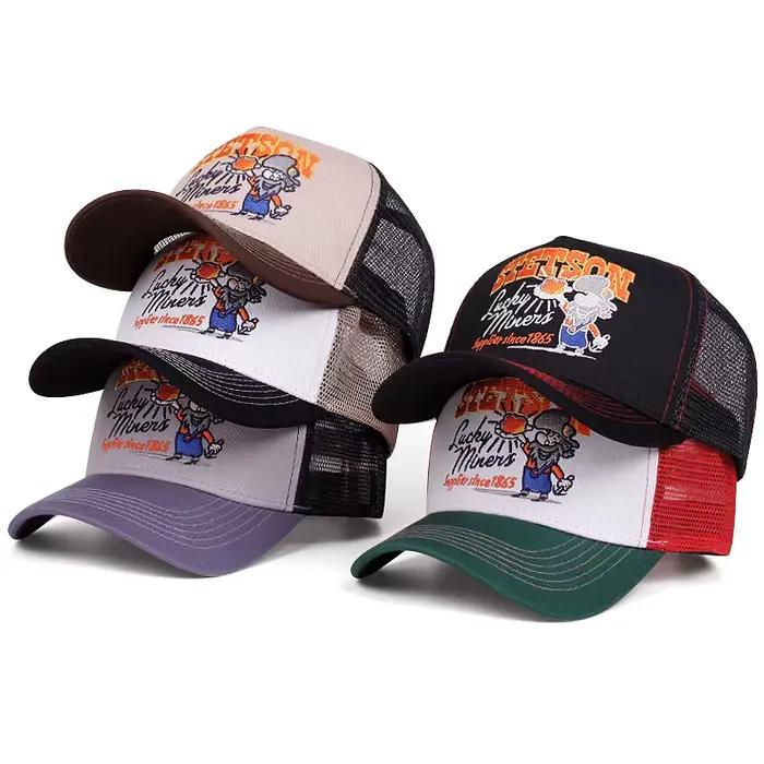 2025 Creative New Truck Hat STETSON Nuggets Net Hat Sports de plein air Skateboard Hat Vêtements de loisirs quotidiens
