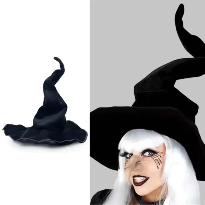 Chapeau de magicien torsadé Vintage pliable