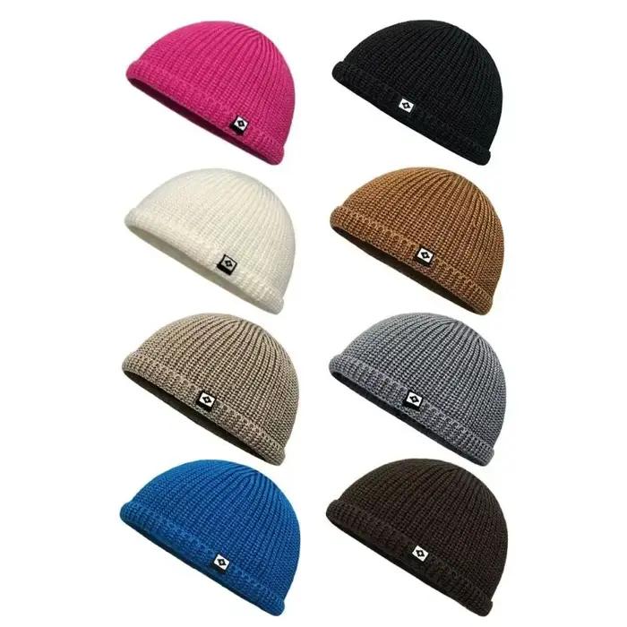 Chapeau tricoté doux coupe-vent Hip Hop