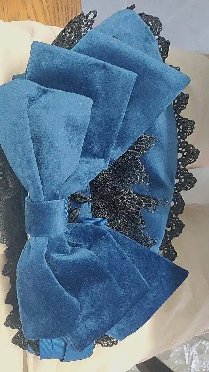 Infanta-Bonnet demi-tête victorien en dentelle rétro, Rose Tuary Trans, Lolita