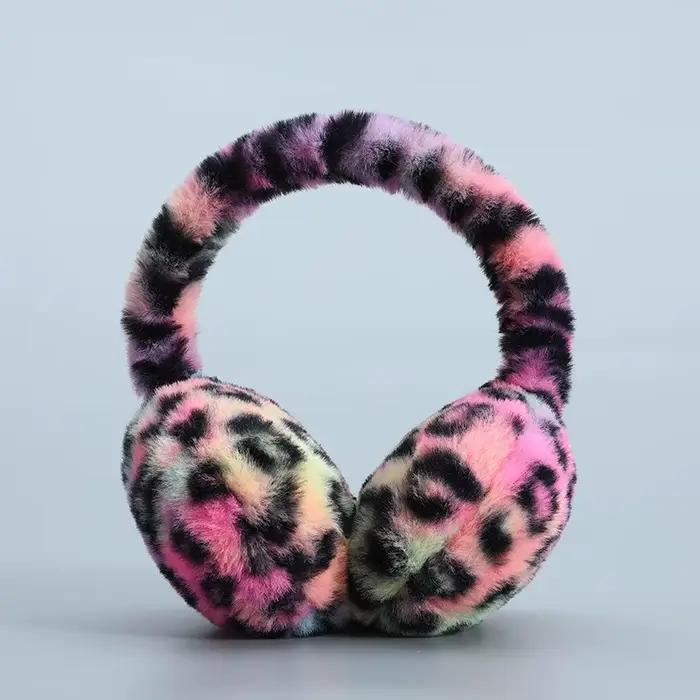 Adorable cache-oreilles en fausse fourrure doux pour femmes et filles, pliable, pour le ski et le cyclisme, hiver, confortable et stylé
